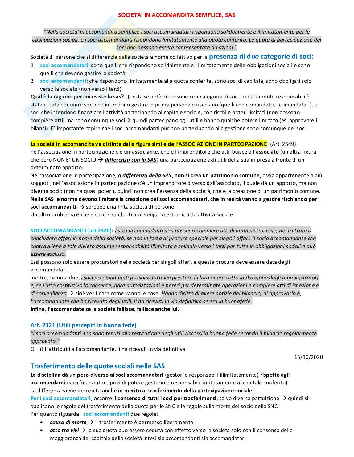 Appunti Diritto commerciale  Pag. 36