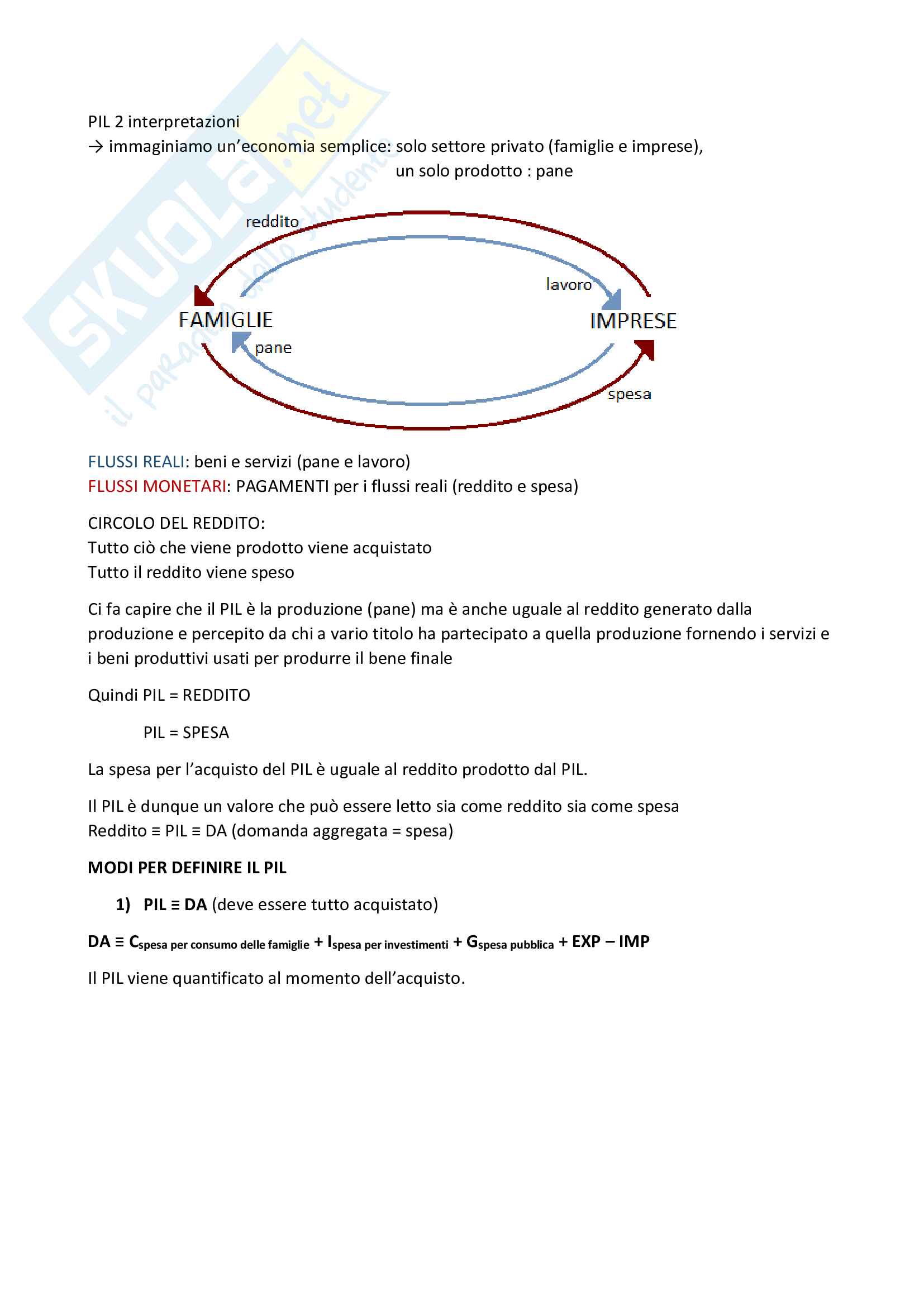 Economia politica - Macroeconomia Pag. 2