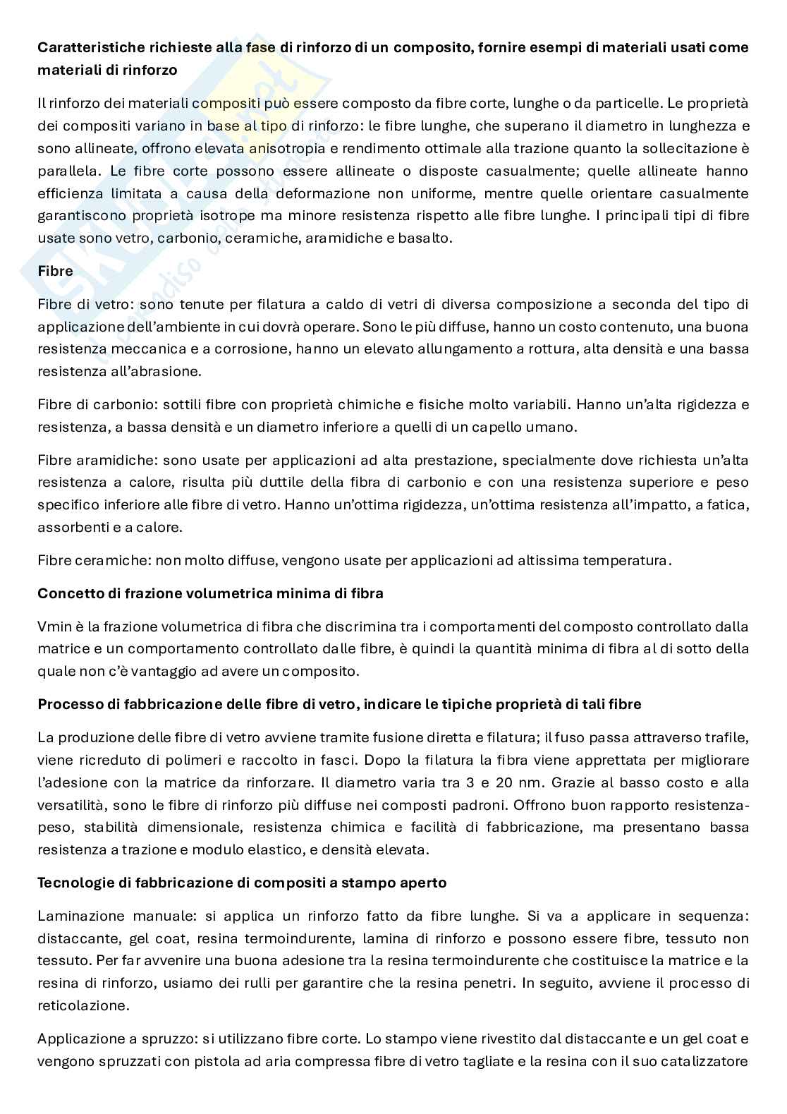Domande Tecnologie dei materiali - Parte 2  Pag. 6