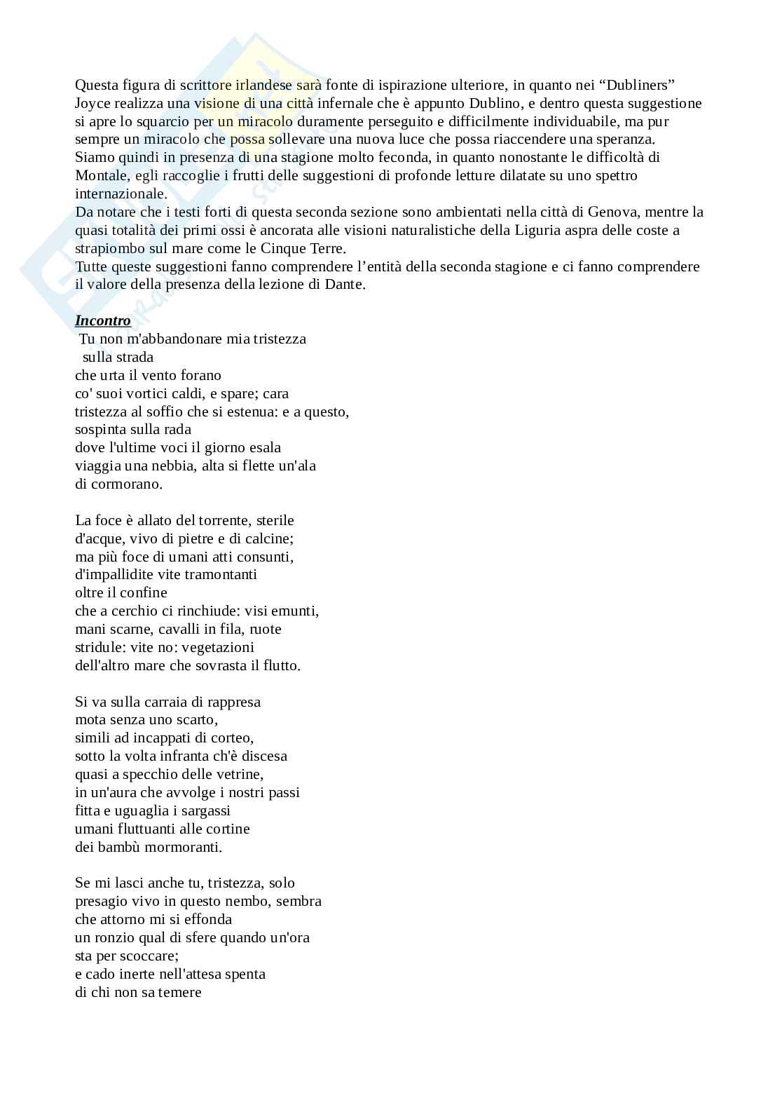 Appunti Letteratura italiana - primo modulo Pag. 51