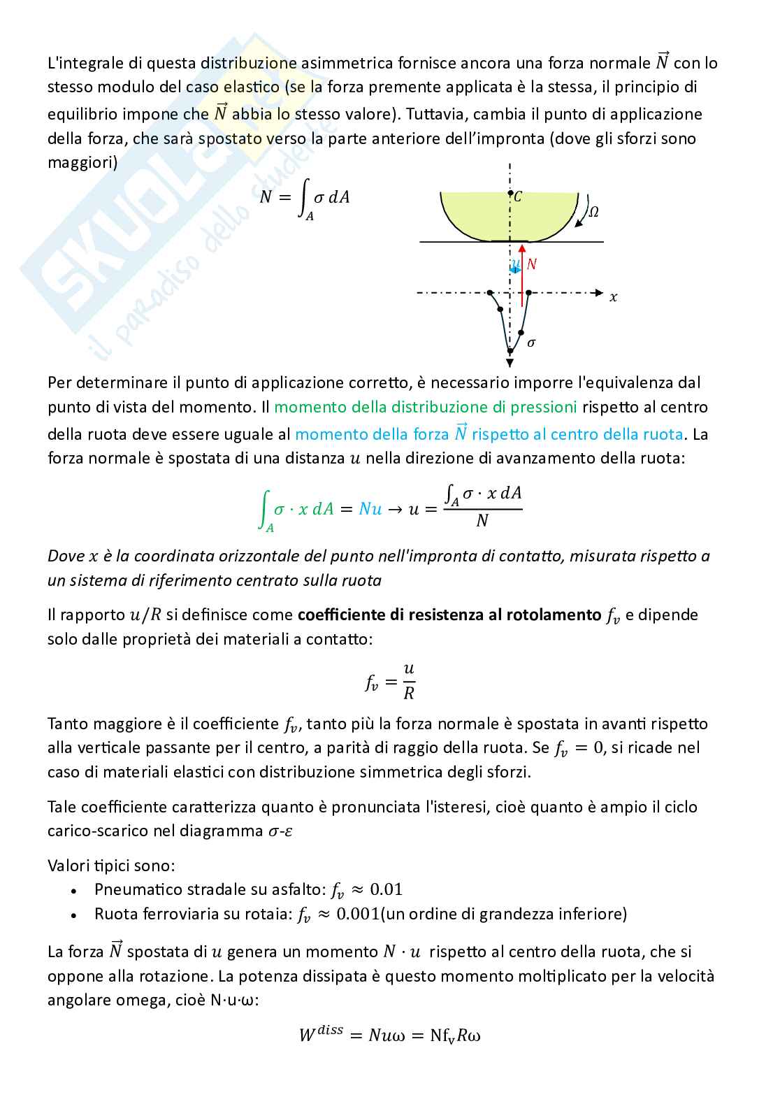 Fondamenti di meccanica teorica ed applicata (parte 9) - Attrito statico e dinamico e resistenza al rotolamento (azioni mutue solido-solido) Pag. 16