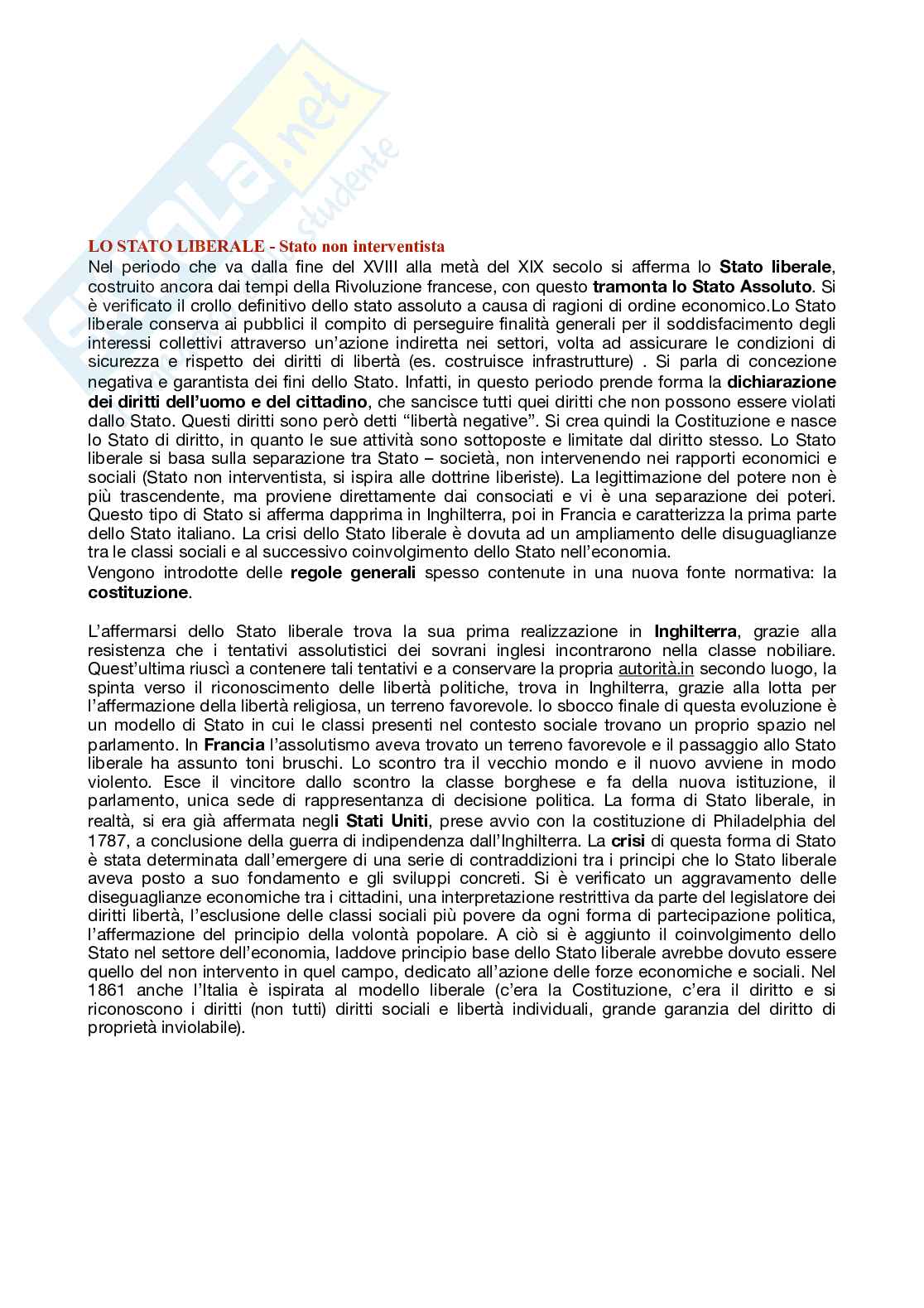Riassunto esame Diritto pubblico, Prof. Di Carpegna Brivio Elena, libro consigliato Diritto costituzionale e pubblico, Caretti Pag. 16