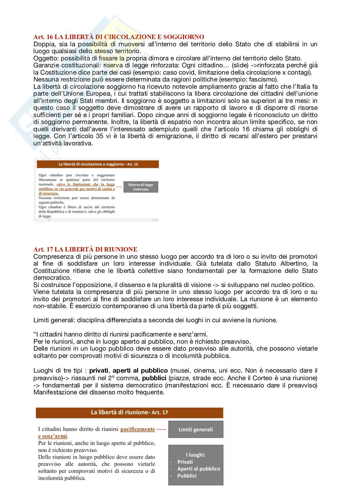 Riassunto esame Diritto pubblico, Prof. Di Carpegna Brivio Elena, libro consigliato Diritto costituzionale e pubblico, Caretti Pag. 41