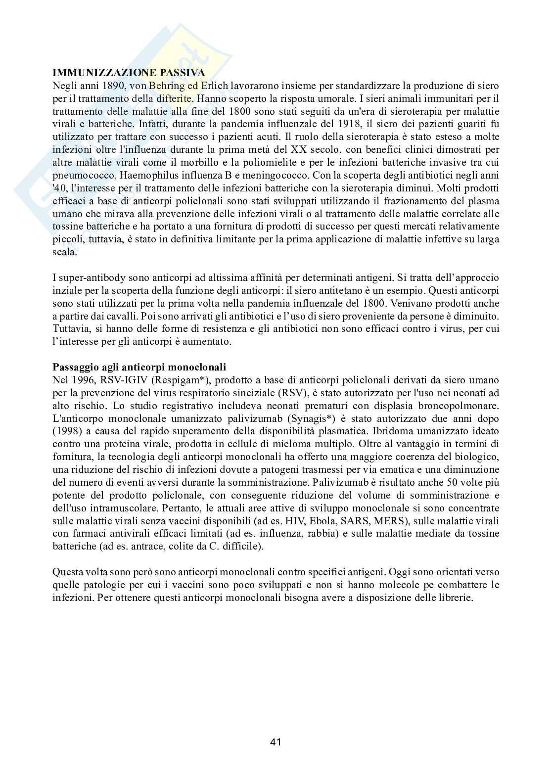 Biotecnologie delle cellule staminali Pag. 41