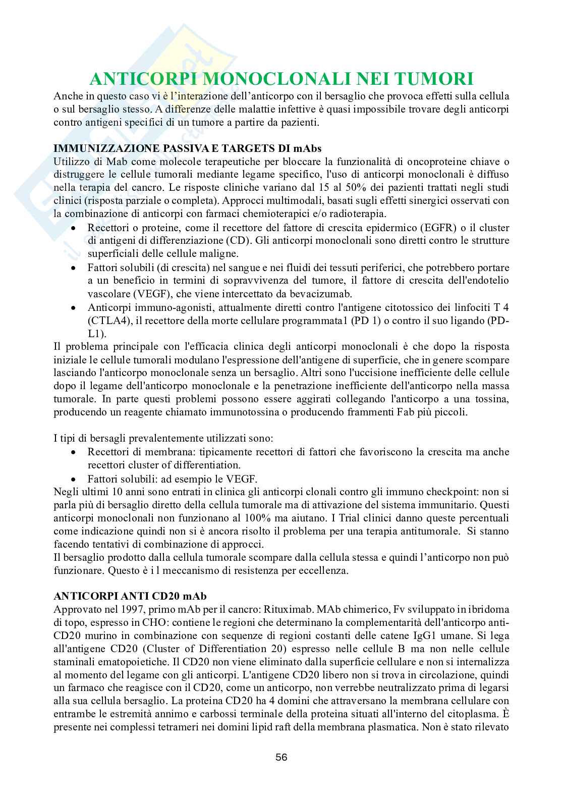 Biotecnologie delle cellule staminali Pag. 56
