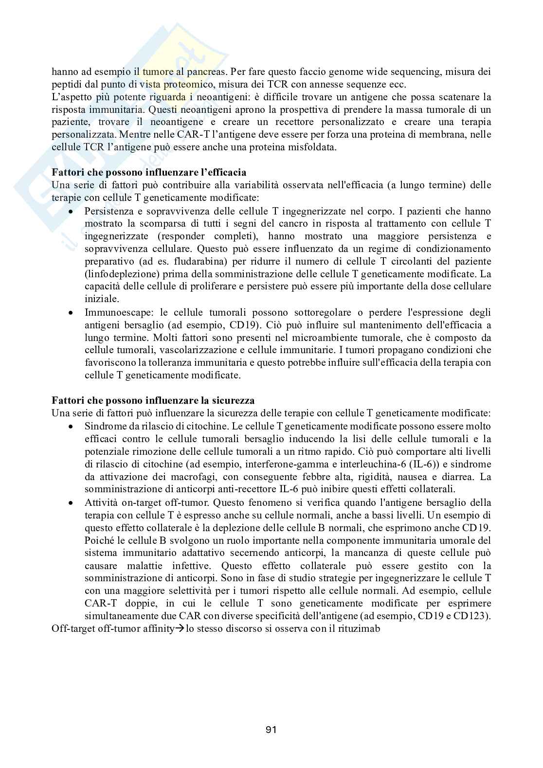 Biotecnologie delle cellule staminali Pag. 91