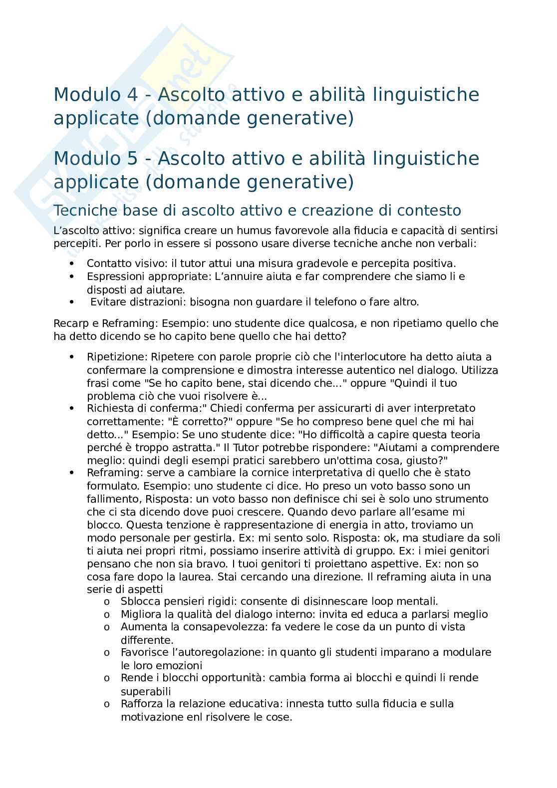 Modulo 4 Sociologia della comunicazione Pag. 1