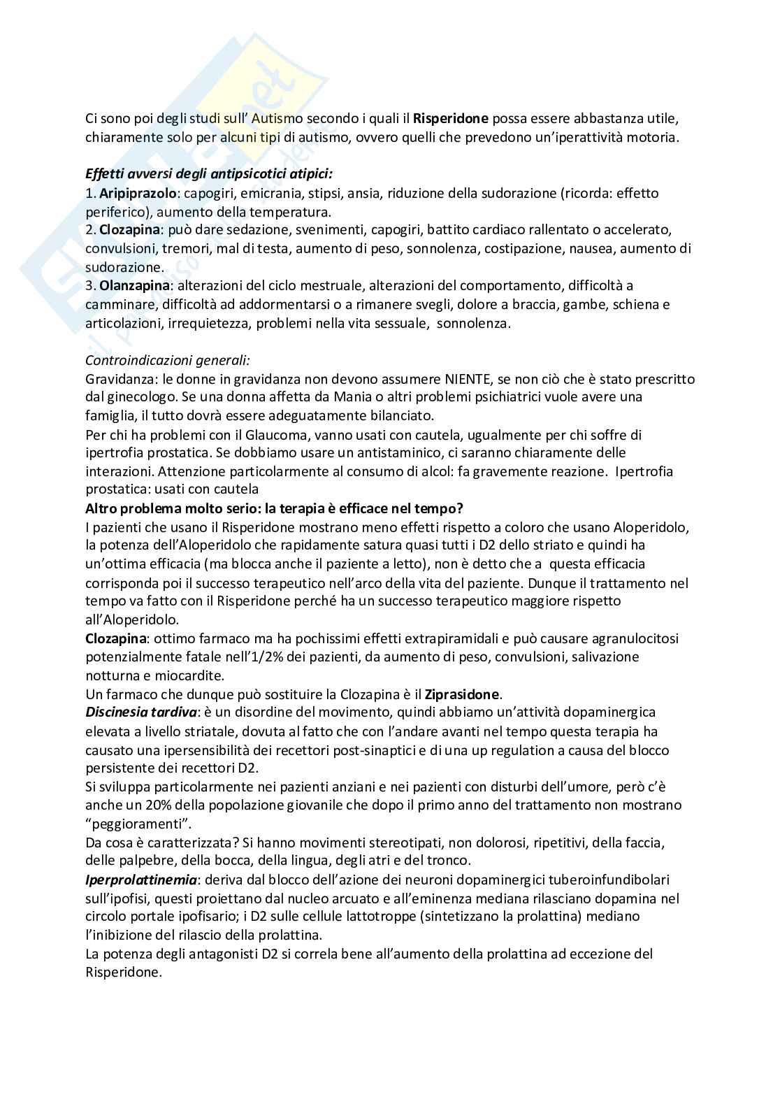 Esame di Farmacoterapia 1 - parte 1 Pag. 16