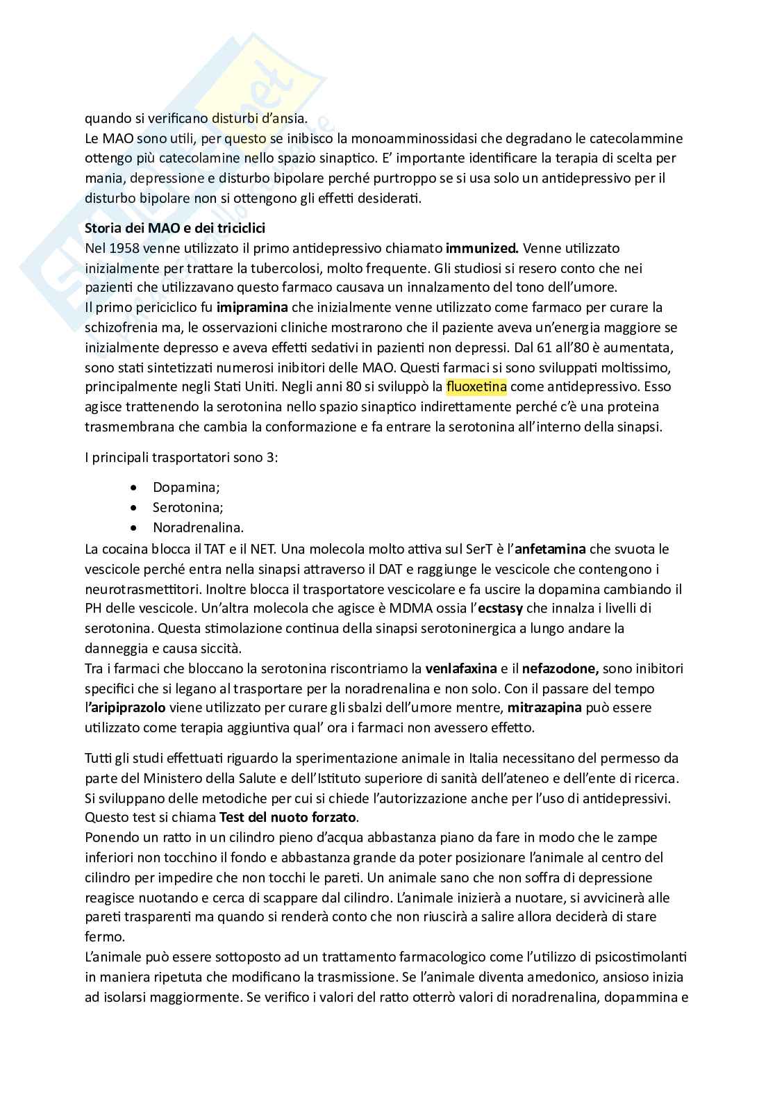 Esame di Farmacoterapia 1 - parte 1 Pag. 36