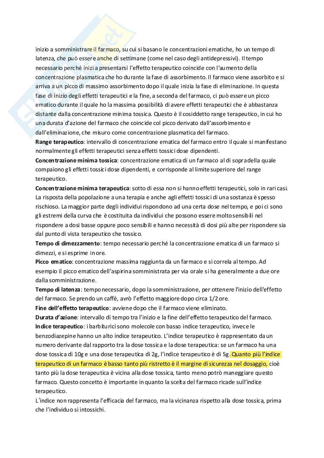 Esame di Farmacoterapia 1 - parte 1 Pag. 61