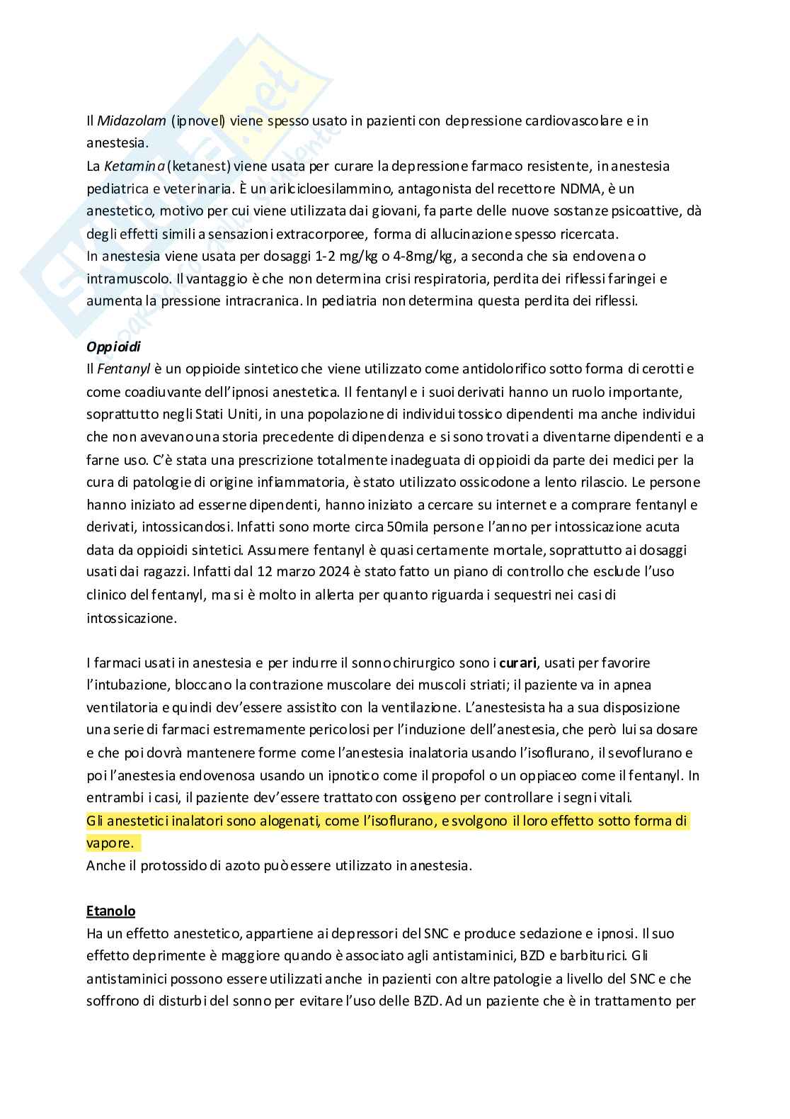 Esame di Farmacoterapia 1 - parte 1 Pag. 66