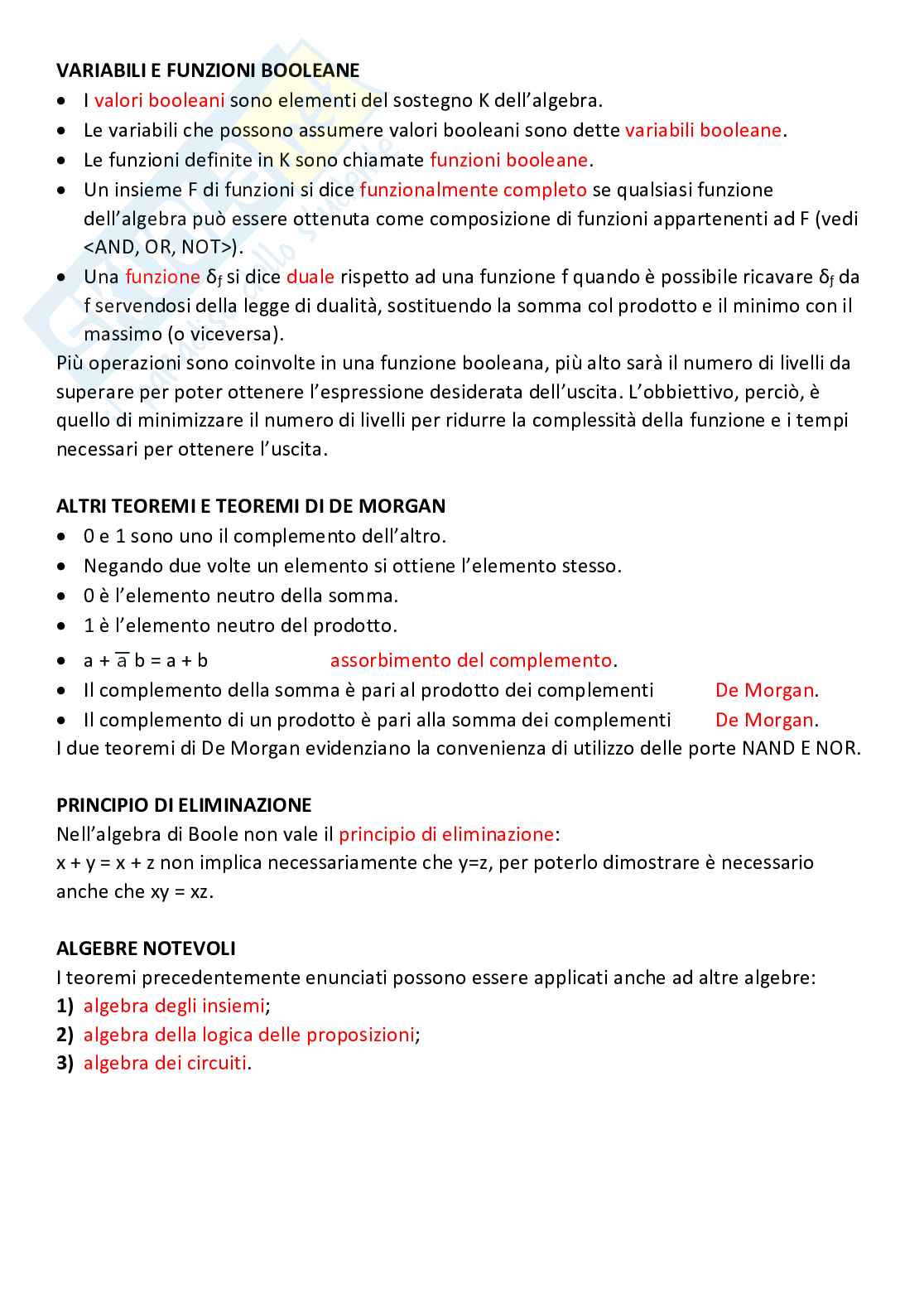 Appunti Calcolatori elettronici I Pag. 2