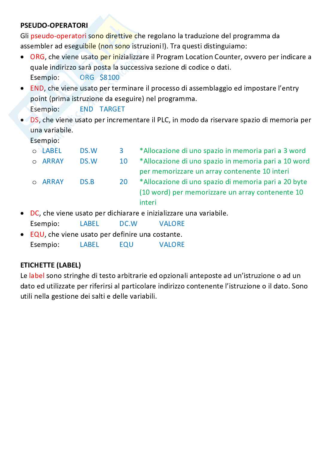 Appunti Calcolatori elettronici I Pag. 36