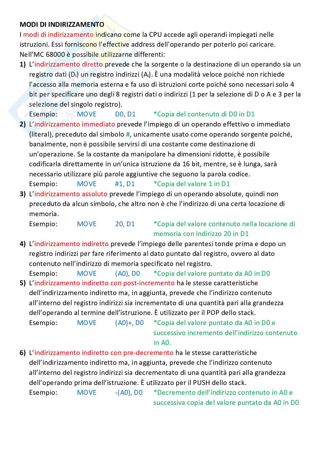 Appunti Calcolatori elettronici I Pag. 41