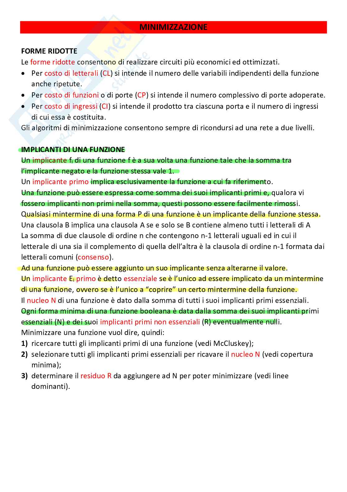 Appunti Calcolatori elettronici I Pag. 6