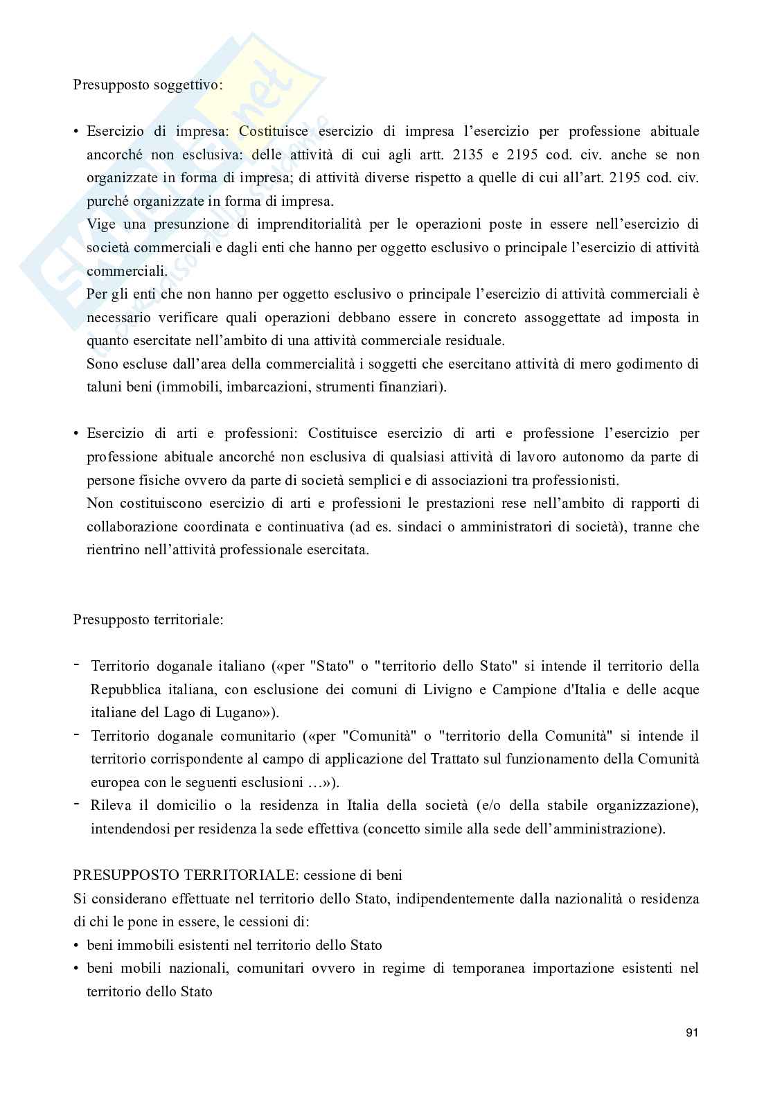 Diritto tributario Pag. 91