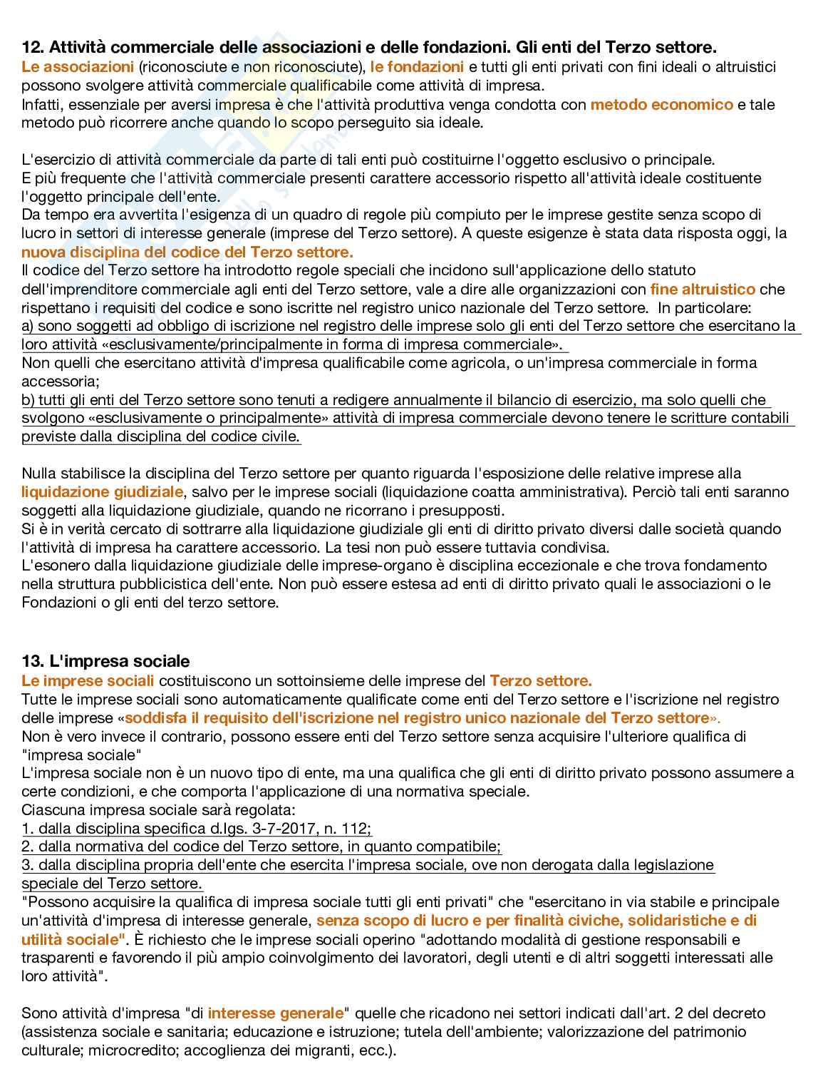 Diritto commerciale   Pag. 11