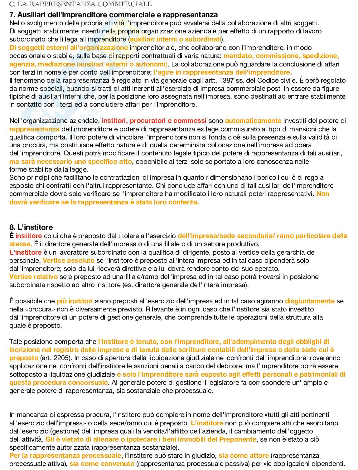 Diritto commerciale   Pag. 21