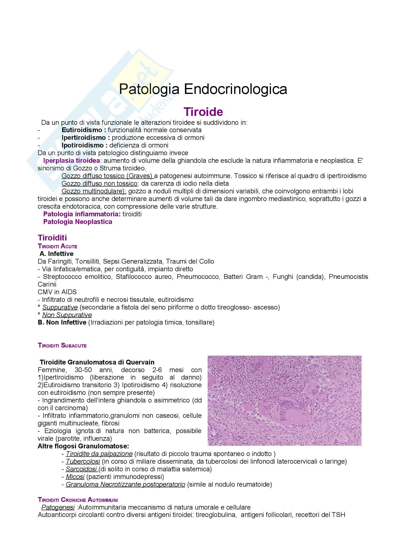 Anatomia Patologica - Patologia endocrinologica Pag. 6