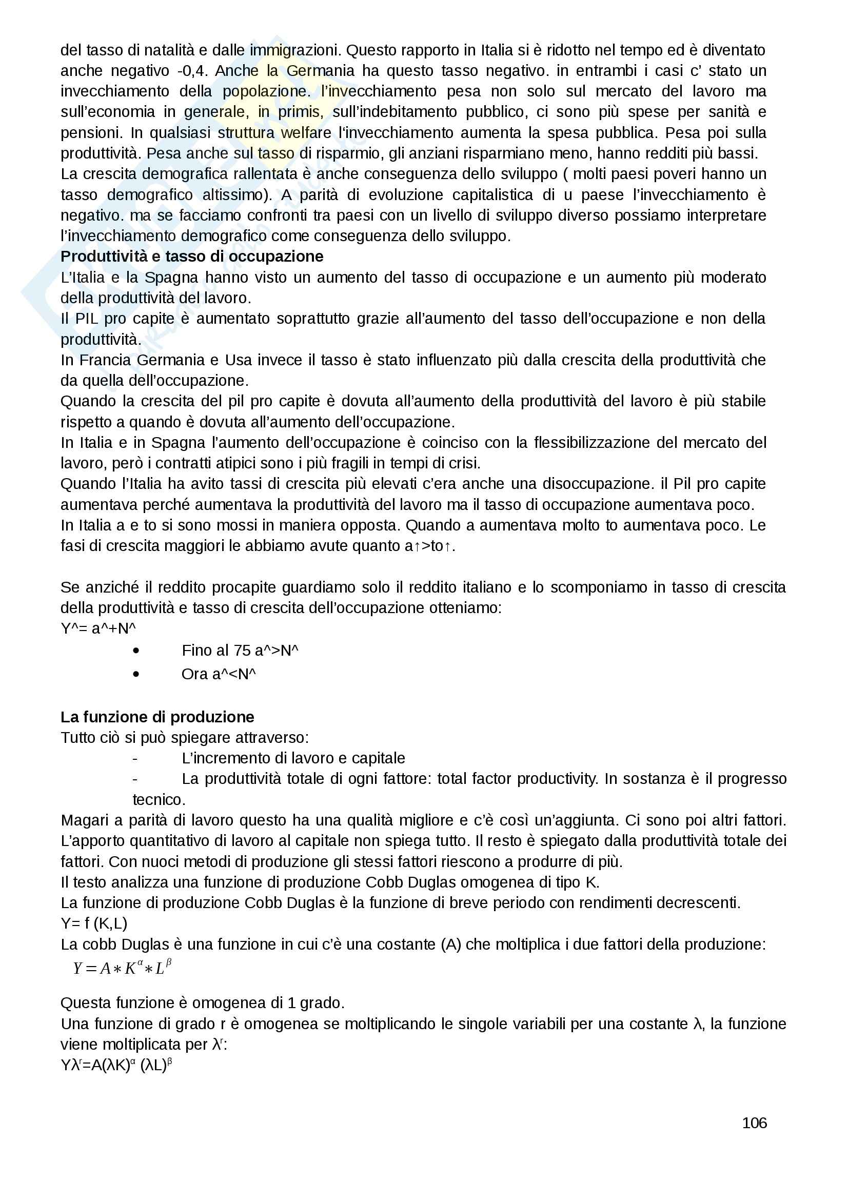 Politica economica Pag. 106
