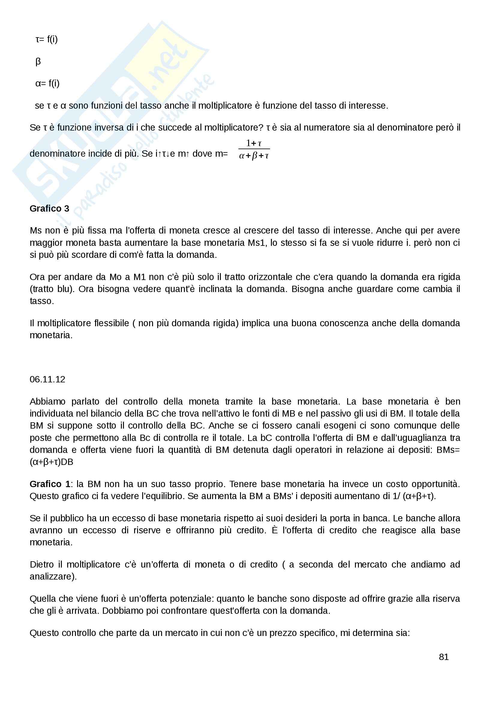 Politica economica Pag. 81