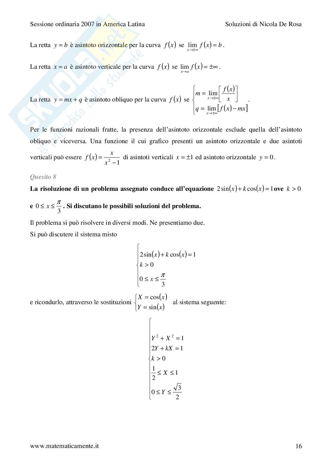 2007 - liceo scientifico - scuole italiane all'estero - calendario australe Pag. 16