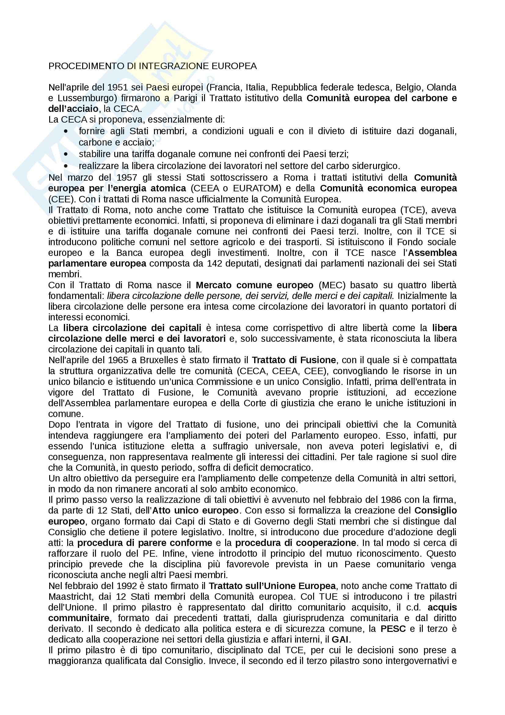 Unione europea Pag. 1