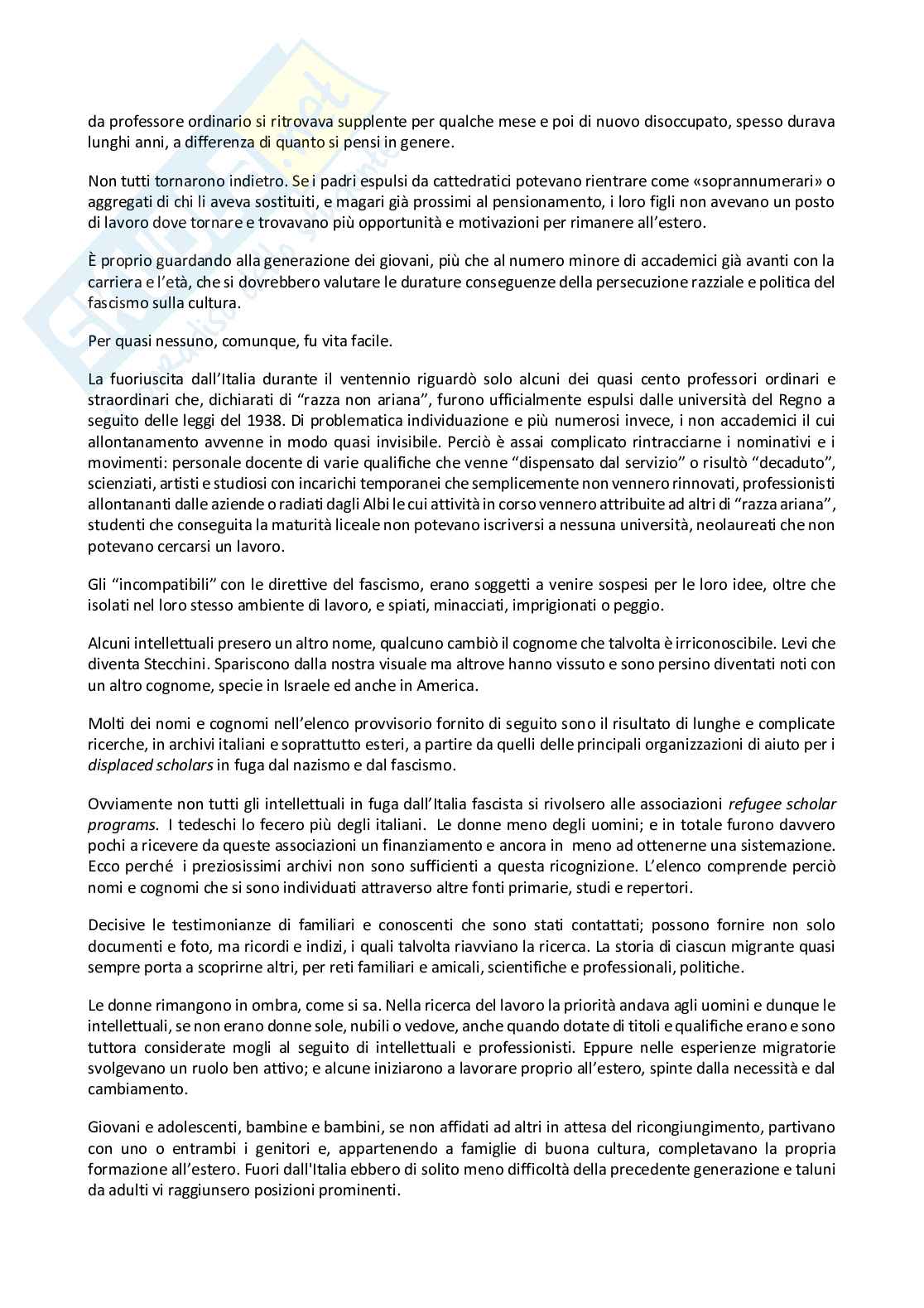 Storia culturale e sociale dell'età contemporanea - Kit completo, 1° e 2° parziale | SFP Notes Vol. 20 Pag. 21