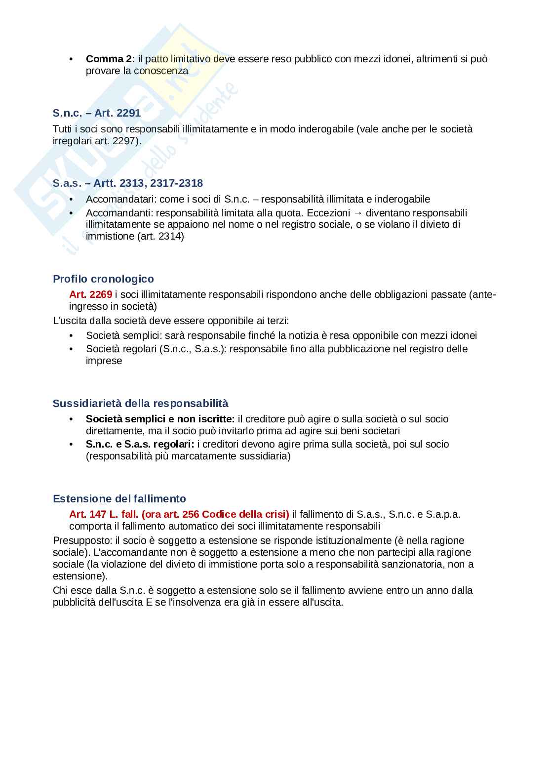 Appunti per esonero diritto commerciale  Pag. 26