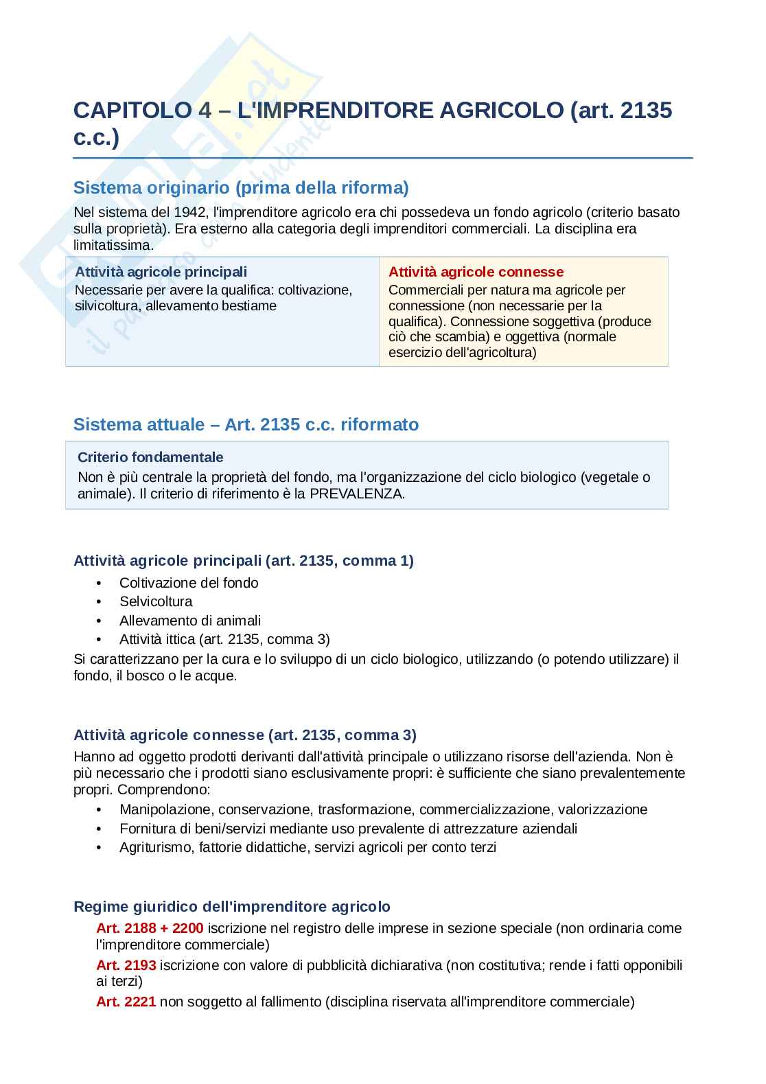 Appunti per esonero diritto commerciale  Pag. 6