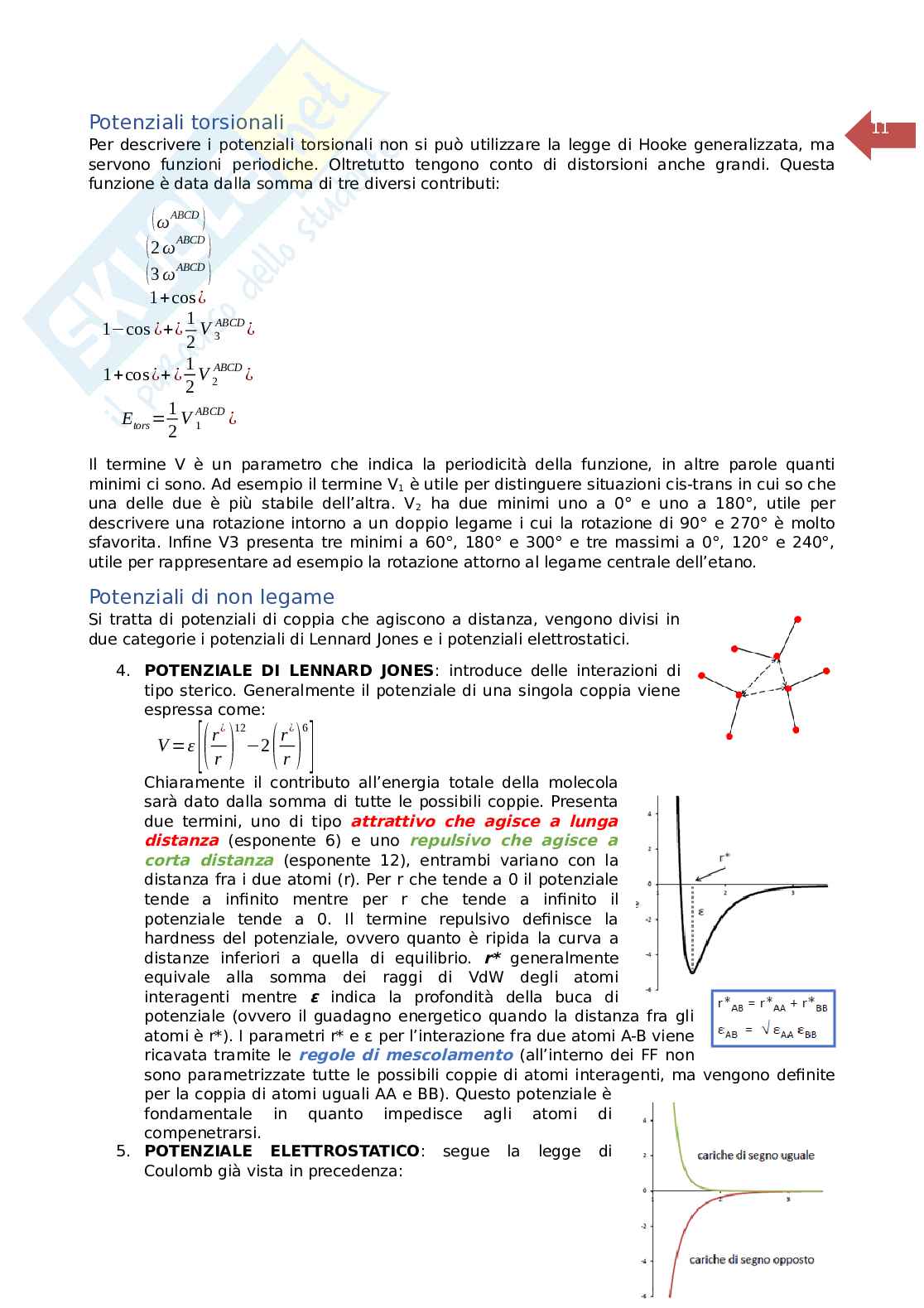 Interazioni ligando macromolecola Pag. 11