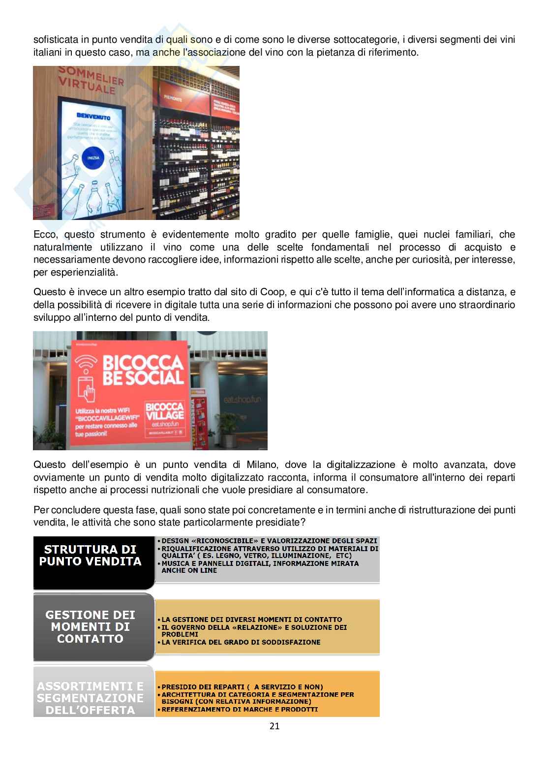 Appunti Retail Marketing Pag. 21