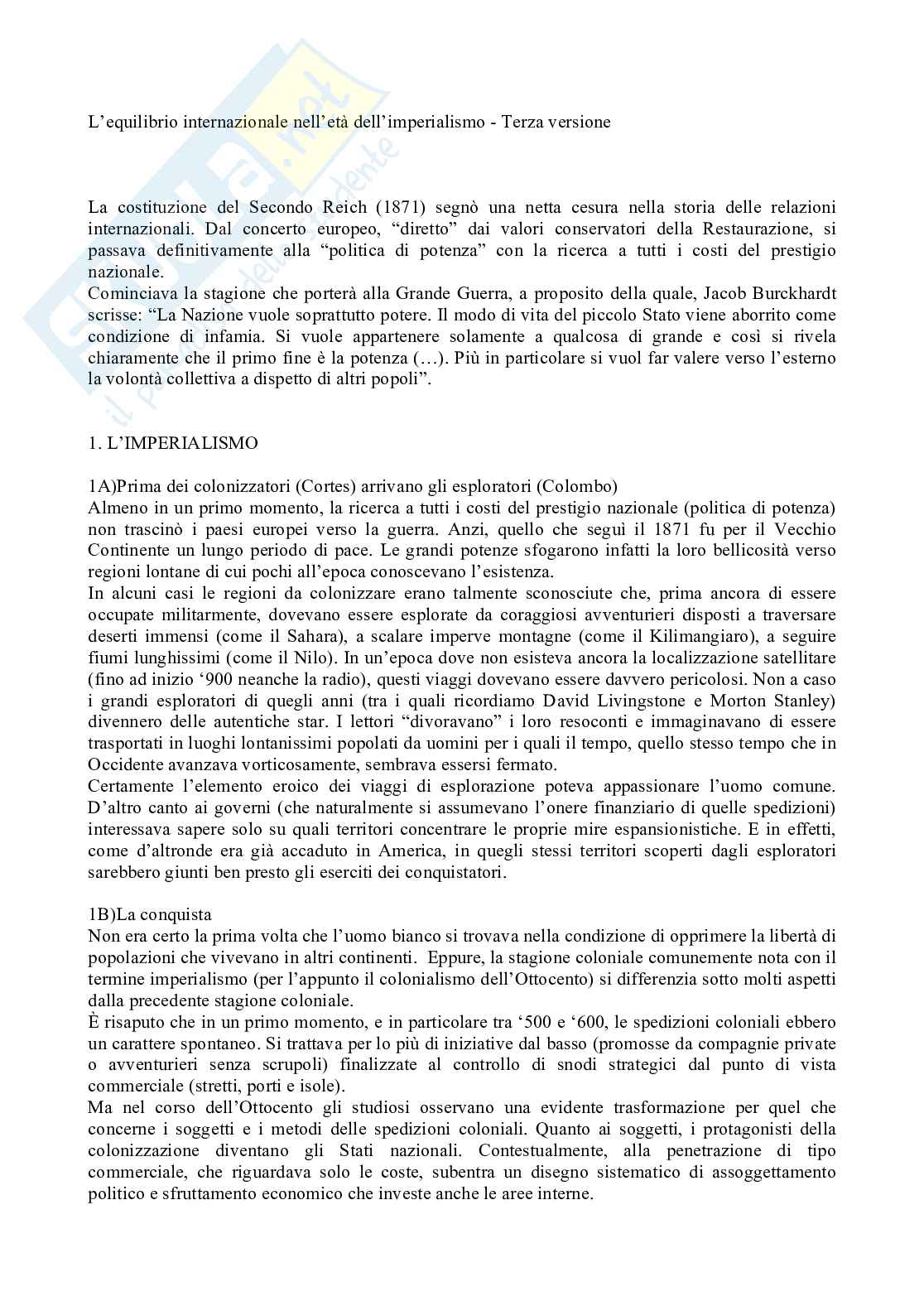 Imperialismo  Pag. 1