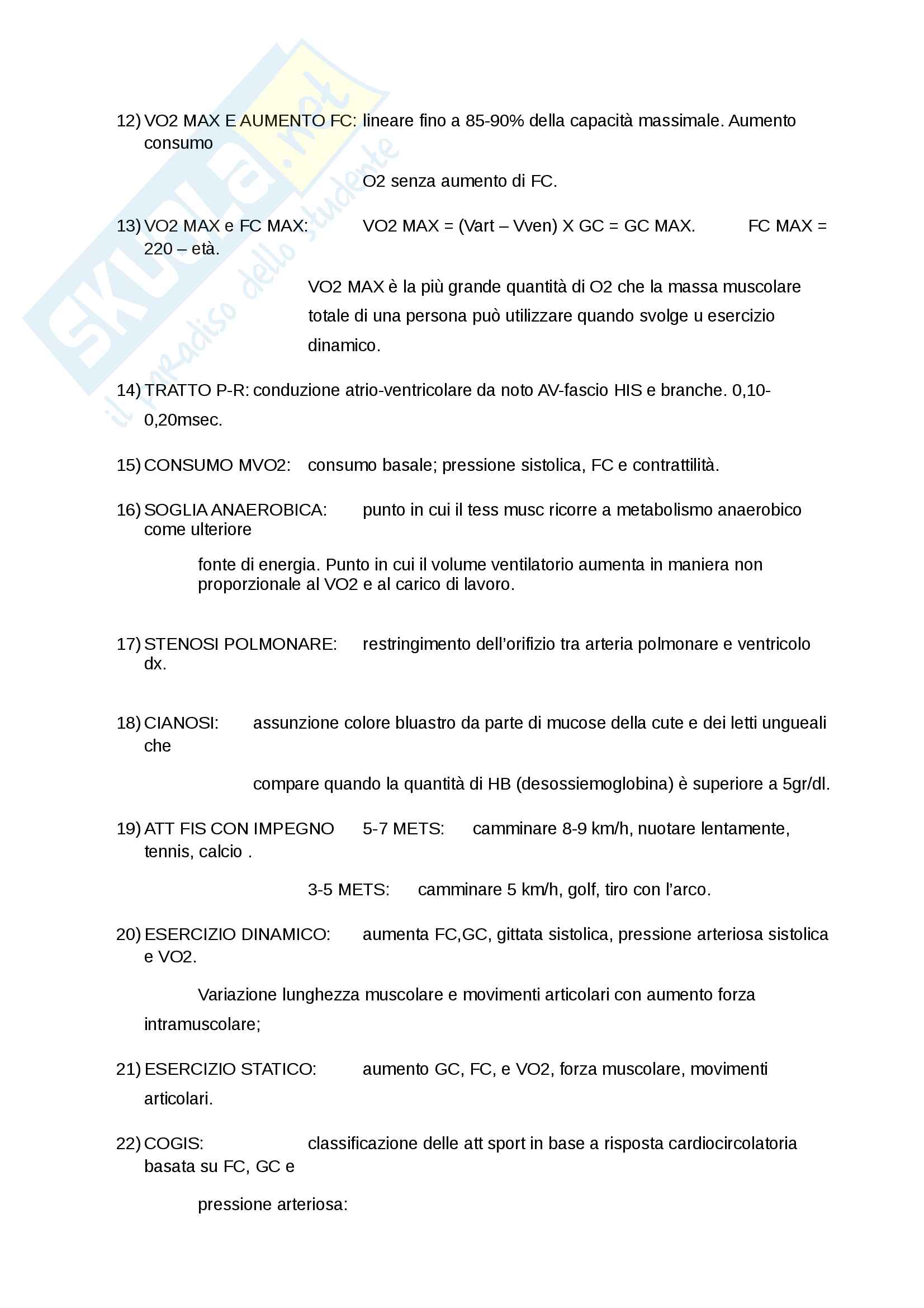 Medicina dello sport Pag. 2