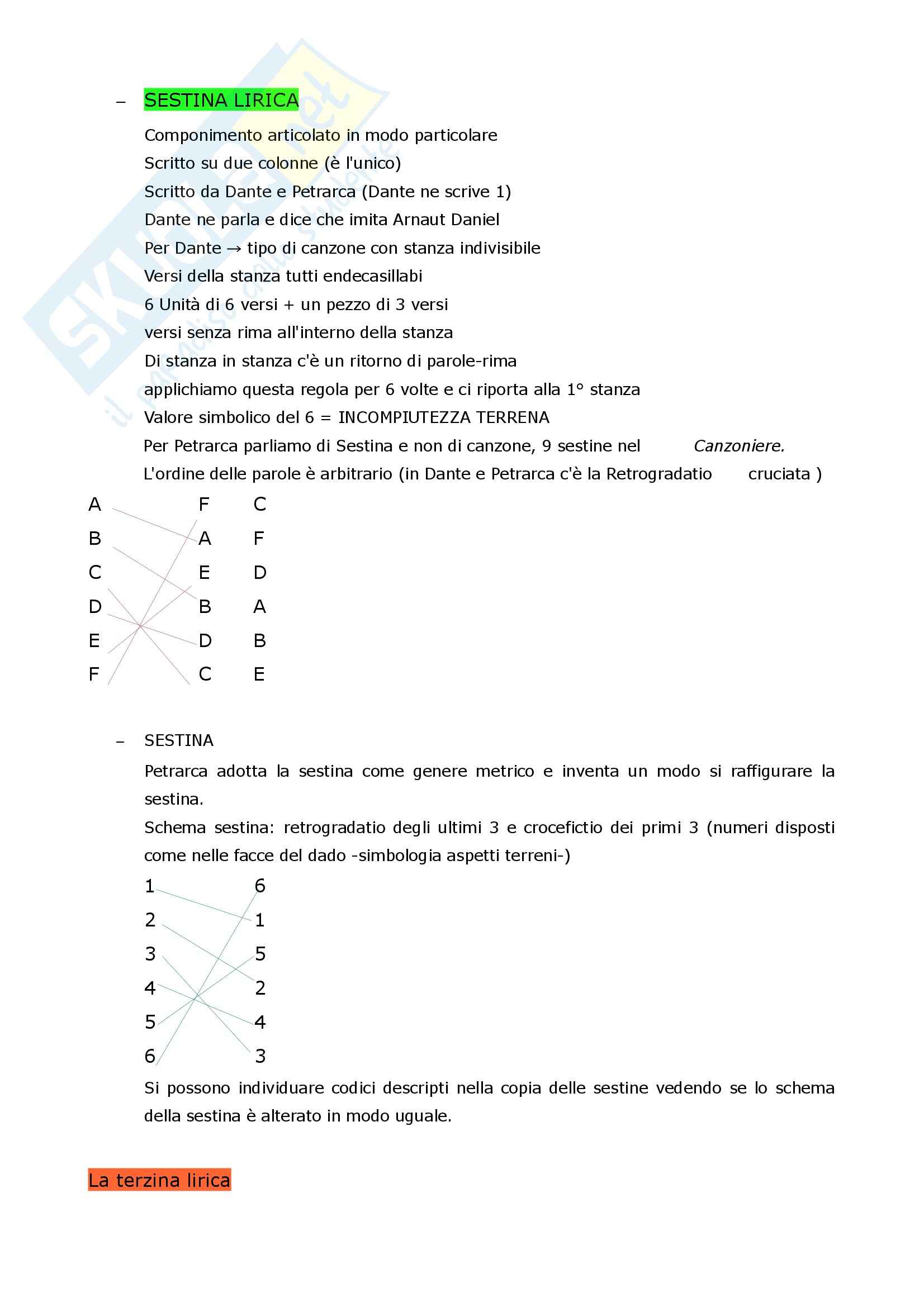 Riassunto esame Filologia italiana, La Metrica italiana, Beltrami, prof. Pancheri Pag. 16
