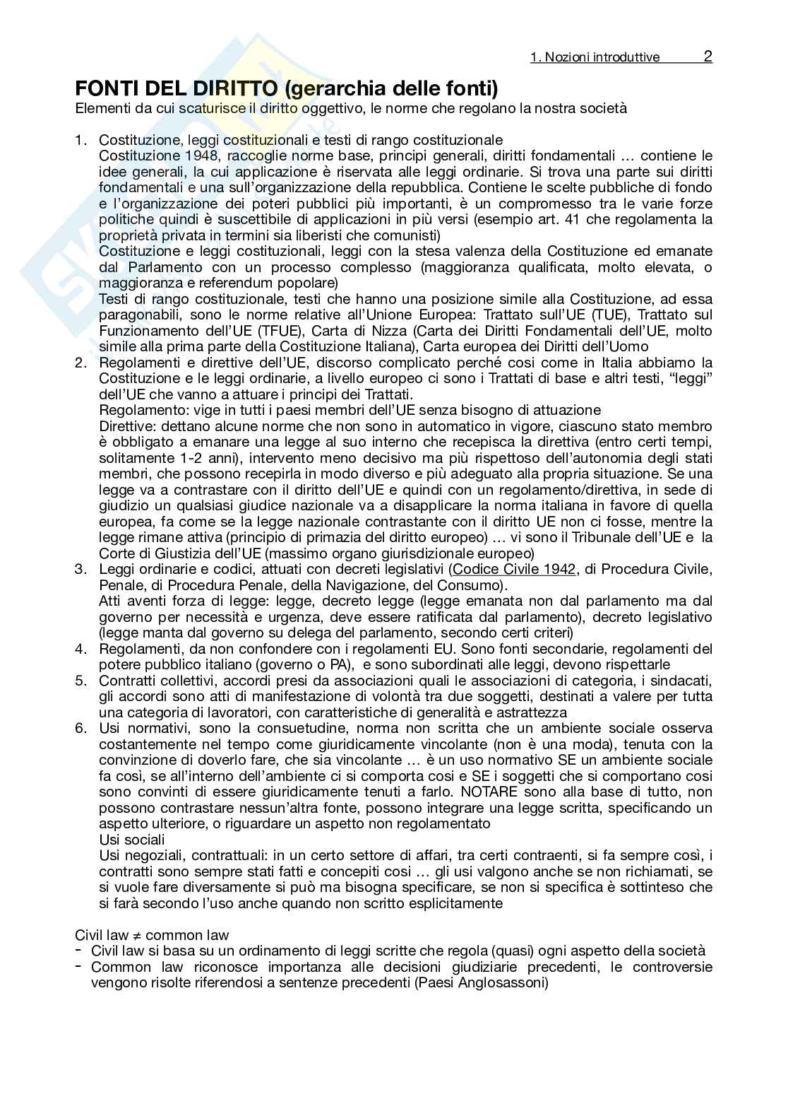 Riassunto esame Diritto privato, Prof. Tescaro Mauro, libro consigliato Istituzioni Di Diritto Civile, Alberto Trabucchi Pag. 2