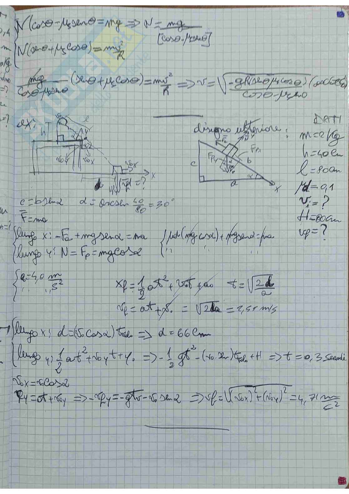 Esercizi d'esame svolti Fisica  Pag. 16