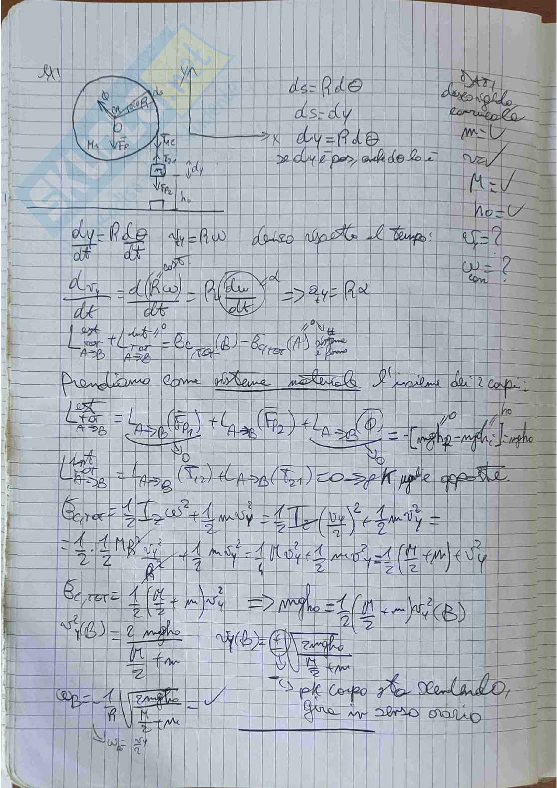 Esercizi d'esame svolti Fisica  Pag. 36
