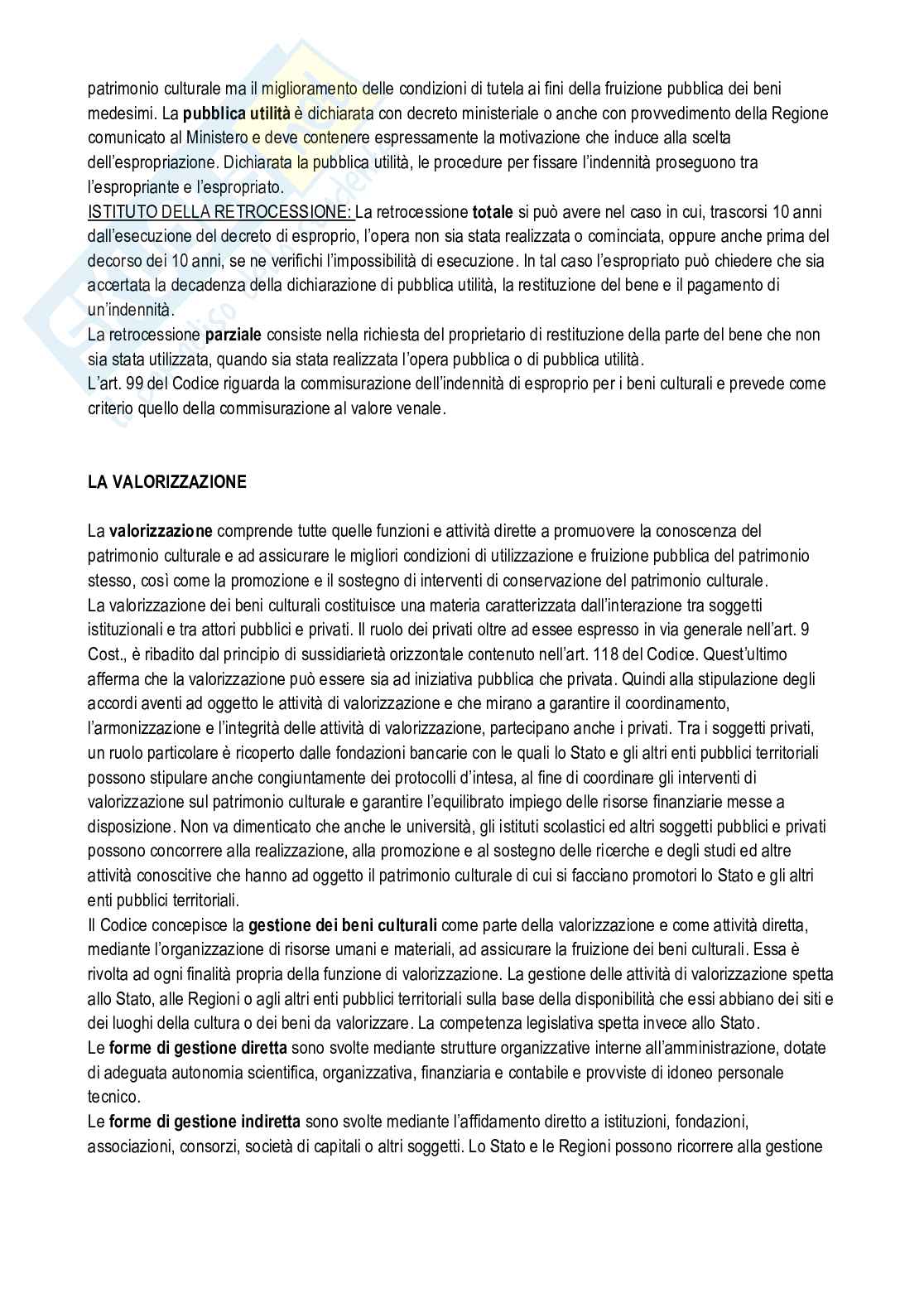 Appunti di Diritto dei beni culturali e del paesaggio - Legislazione Pag. 11