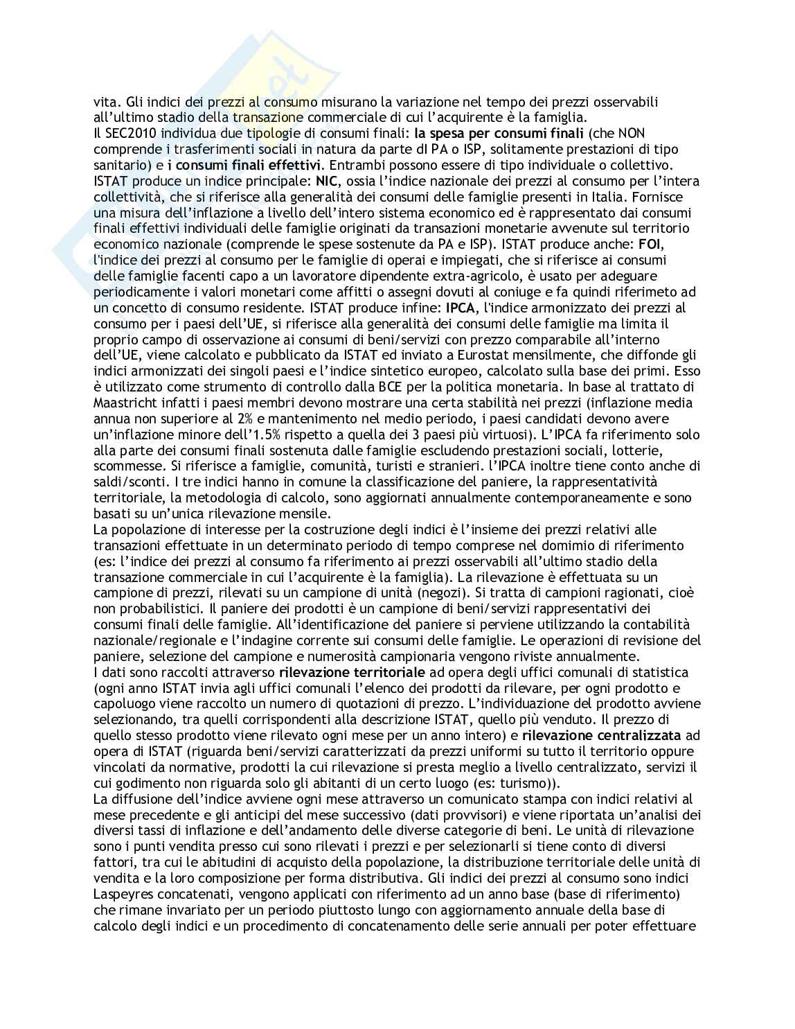 Appunti Completi di Statistica economica I Pag. 11