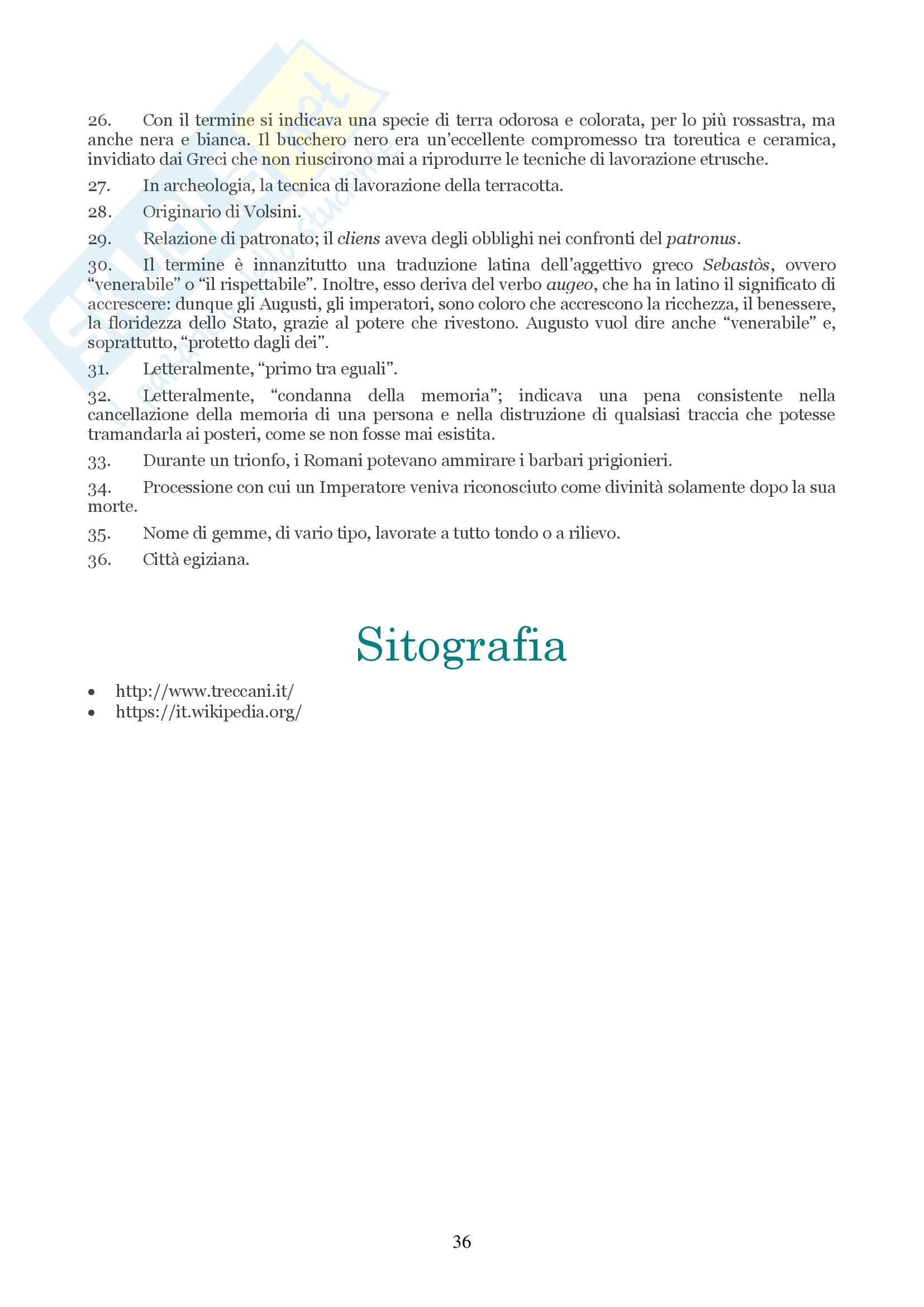Riassunti di Storia dell'Arte Antica Pag. 36
