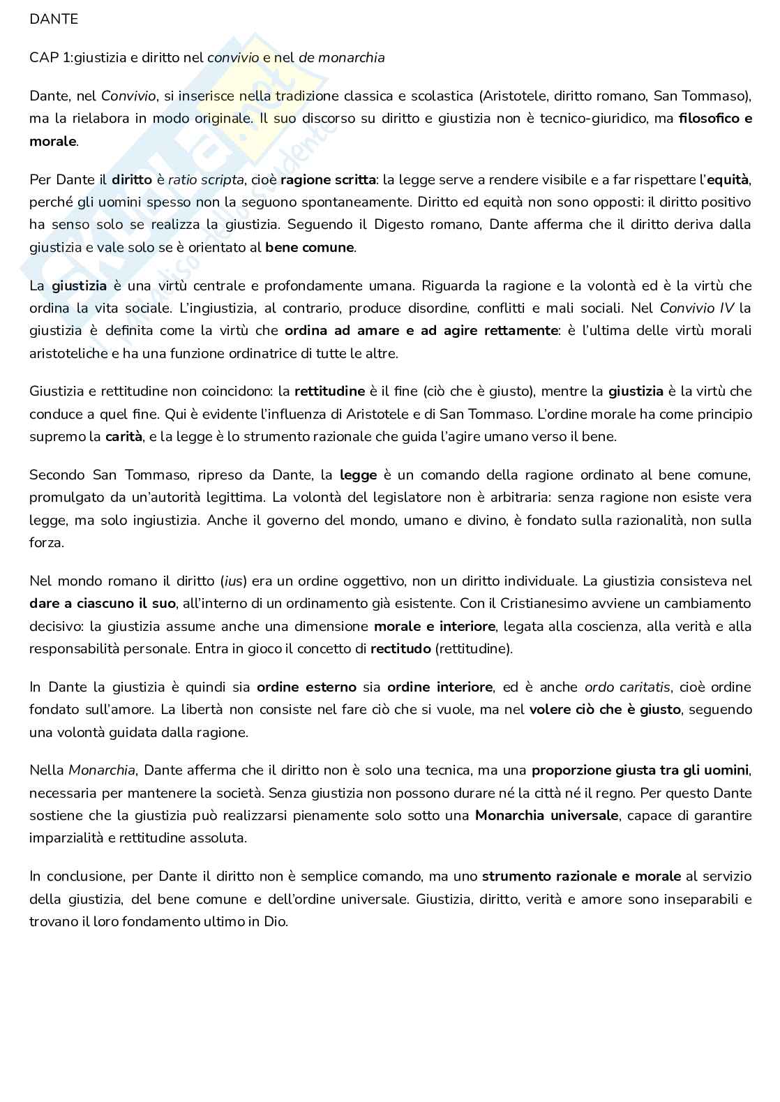 Riassunto esame Diritto comune, Prof. Gigliotti Valerio, libro consigliato Civitas iuris. Diritto comune e contemporaneità" e "La dritta via. Itinerari giuridici e teologici danteschi", Gigliotti Pag. 31