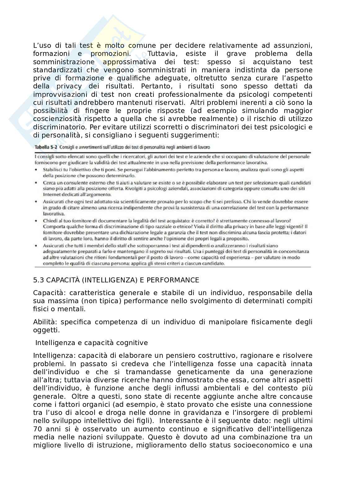 Preparazione esame Comportamento organizzativo Pag. 31