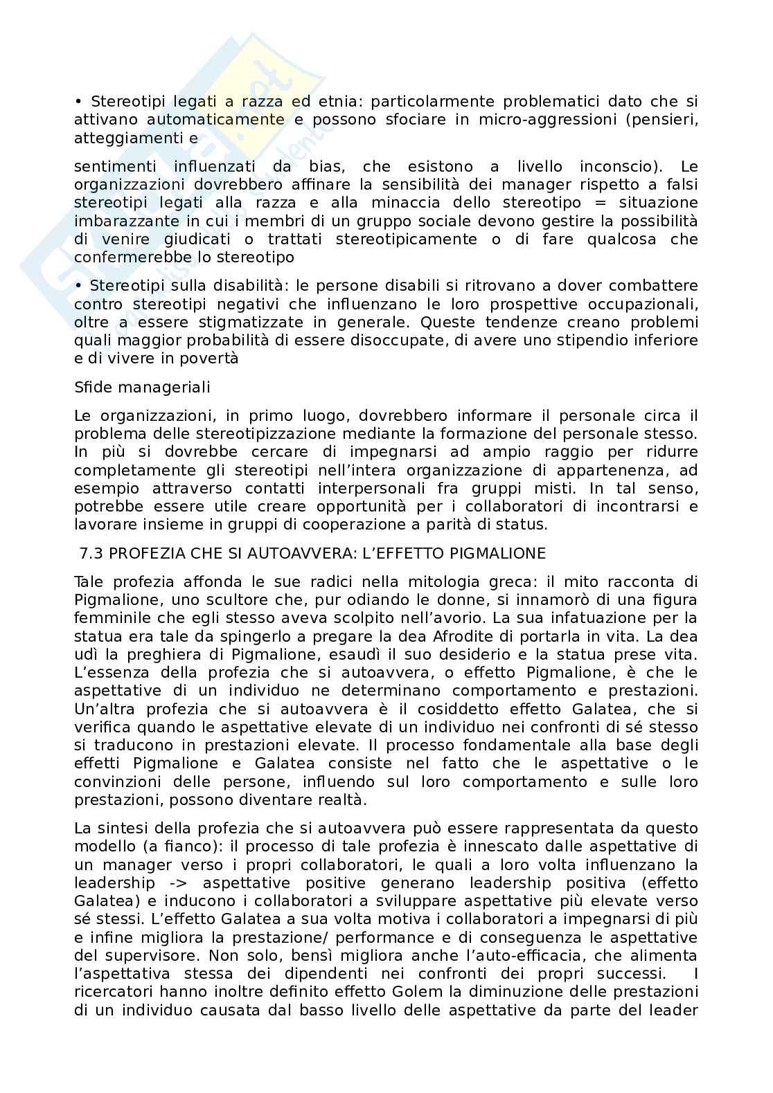 Preparazione esame Comportamento organizzativo Pag. 46