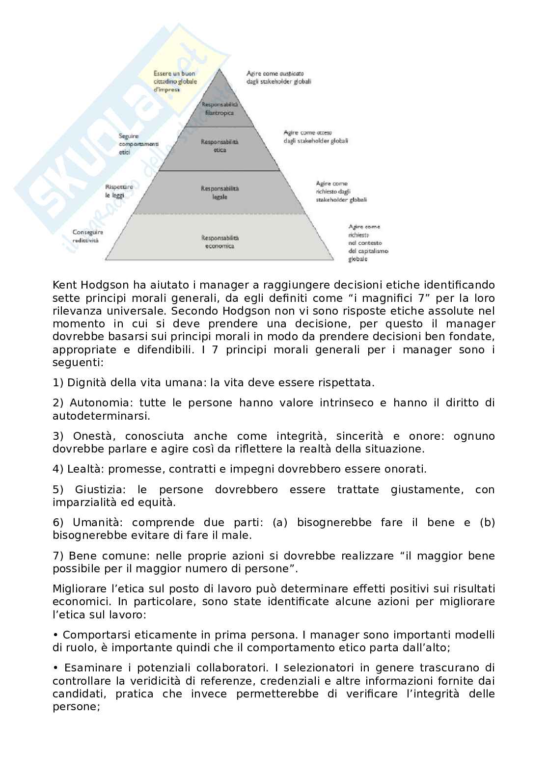 Preparazione esame Comportamento organizzativo Pag. 6