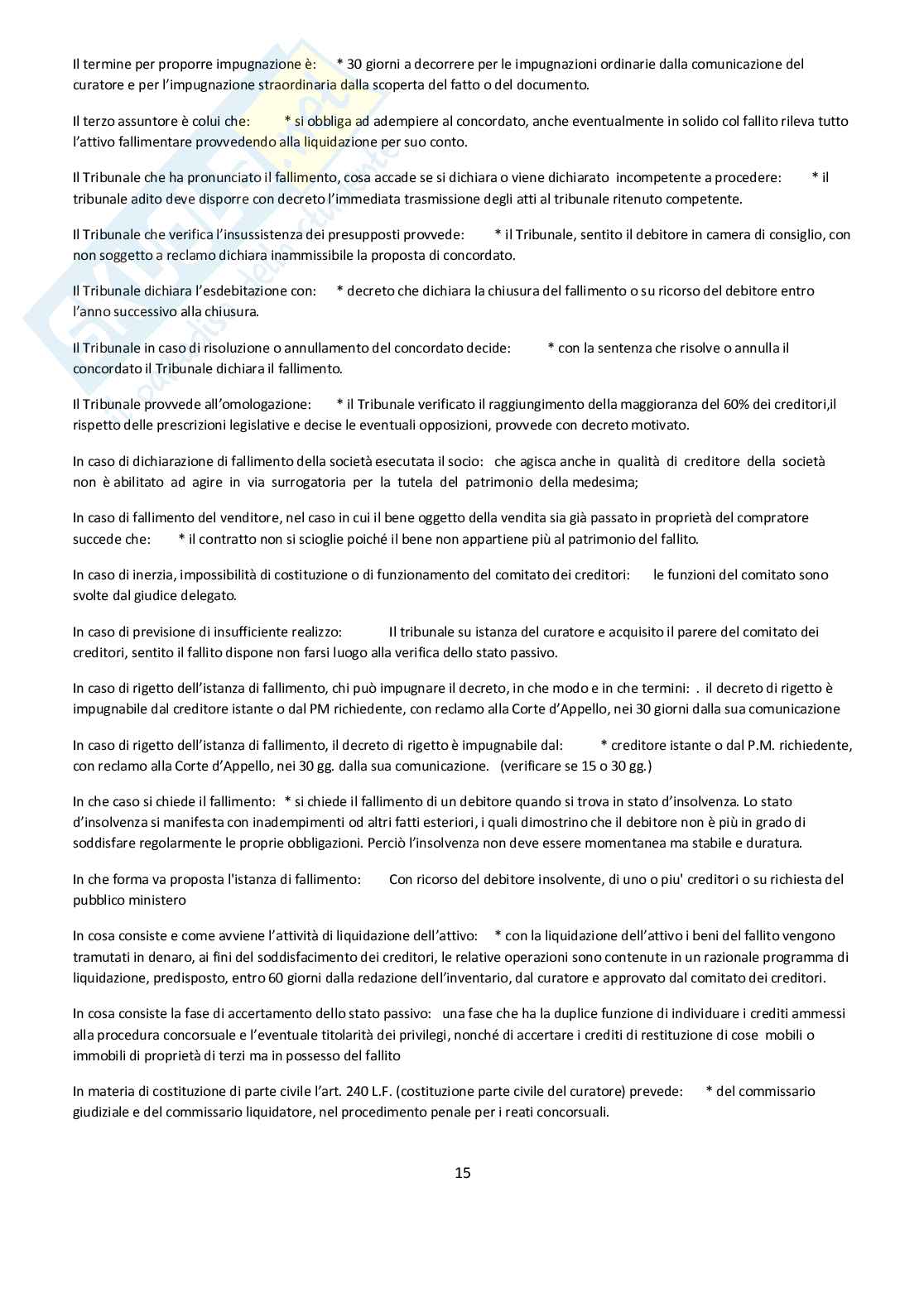 Paniere nuovo (2026) di Diritto fallimentare Pag. 16