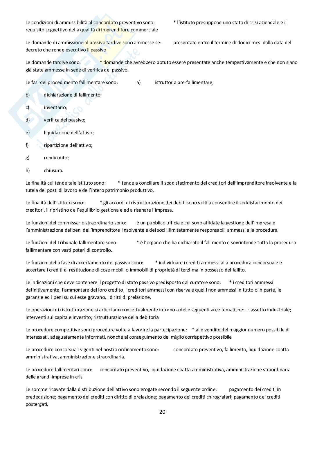 Paniere nuovo (2026) di Diritto fallimentare Pag. 21