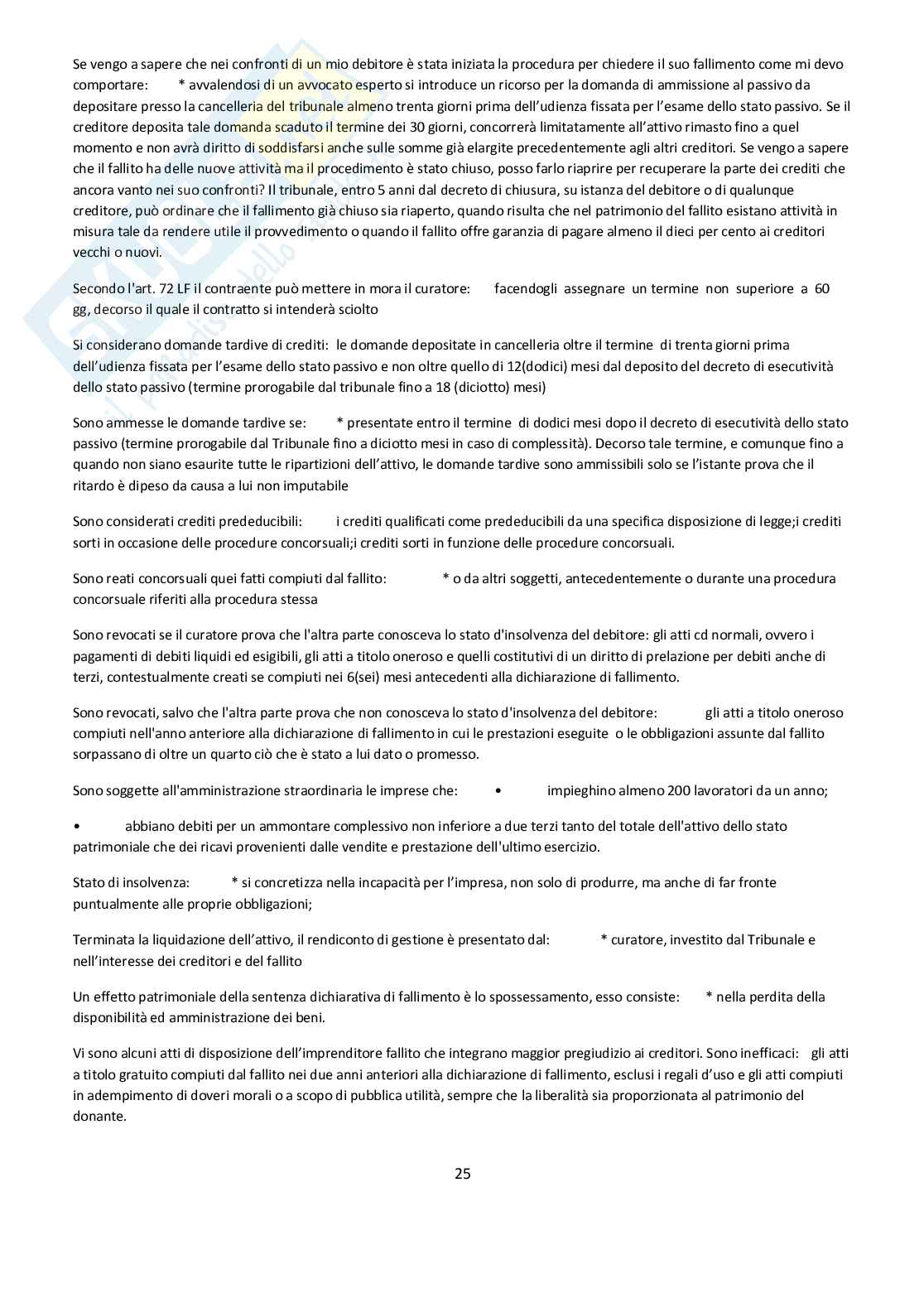 Paniere nuovo (2026) di Diritto fallimentare Pag. 26