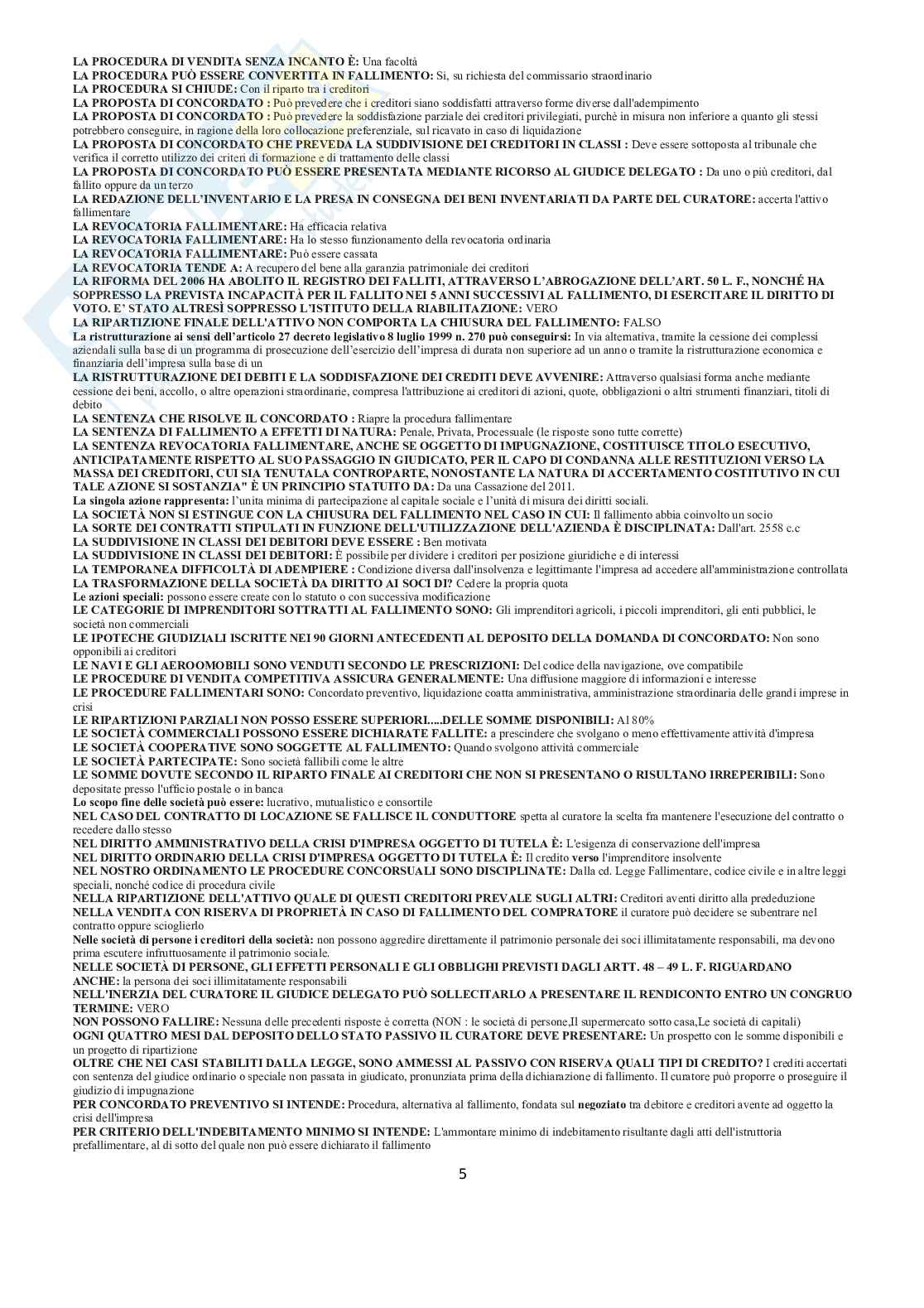 Paniere nuovo (2026) di Diritto fallimentare Pag. 6