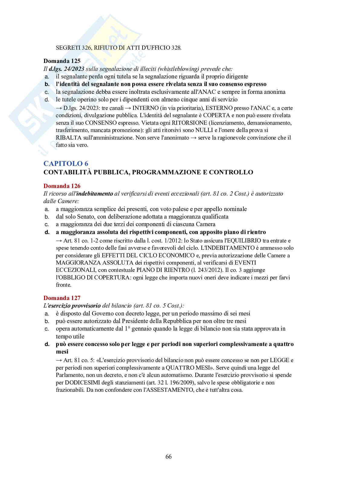 Concorso INPS 2026 Funzionari PECS – tutte le materie + 150 quiz commentati Pag. 66